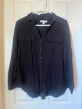 Alexander Jordan Black Button-Down Shirt - Women's